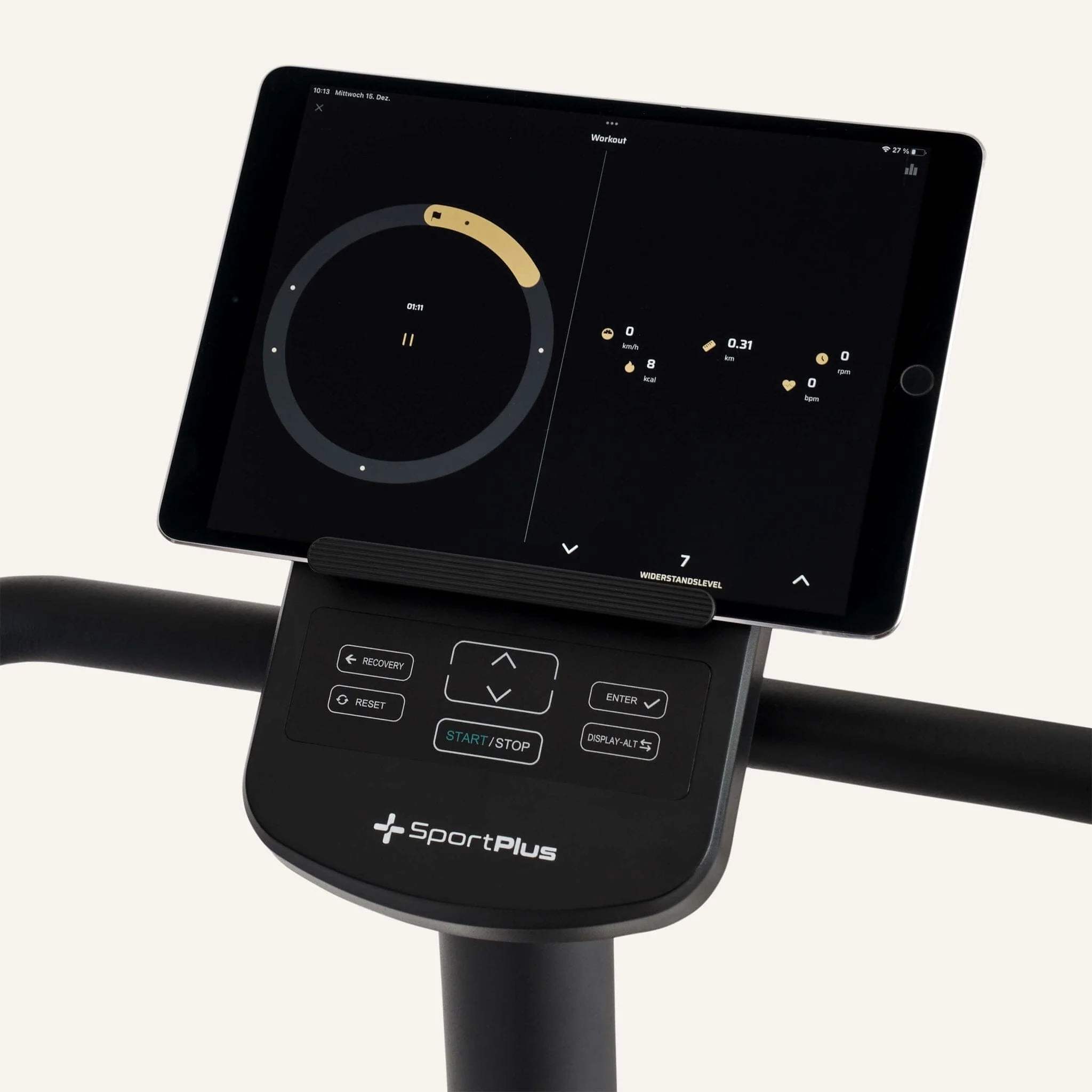 DESIGN Heimtrainer | Tiefer Einstieg | 16 Computer gesteuerte Widerstandsstufen | bis 200W Ergometer | App-kompatibel - Image 7