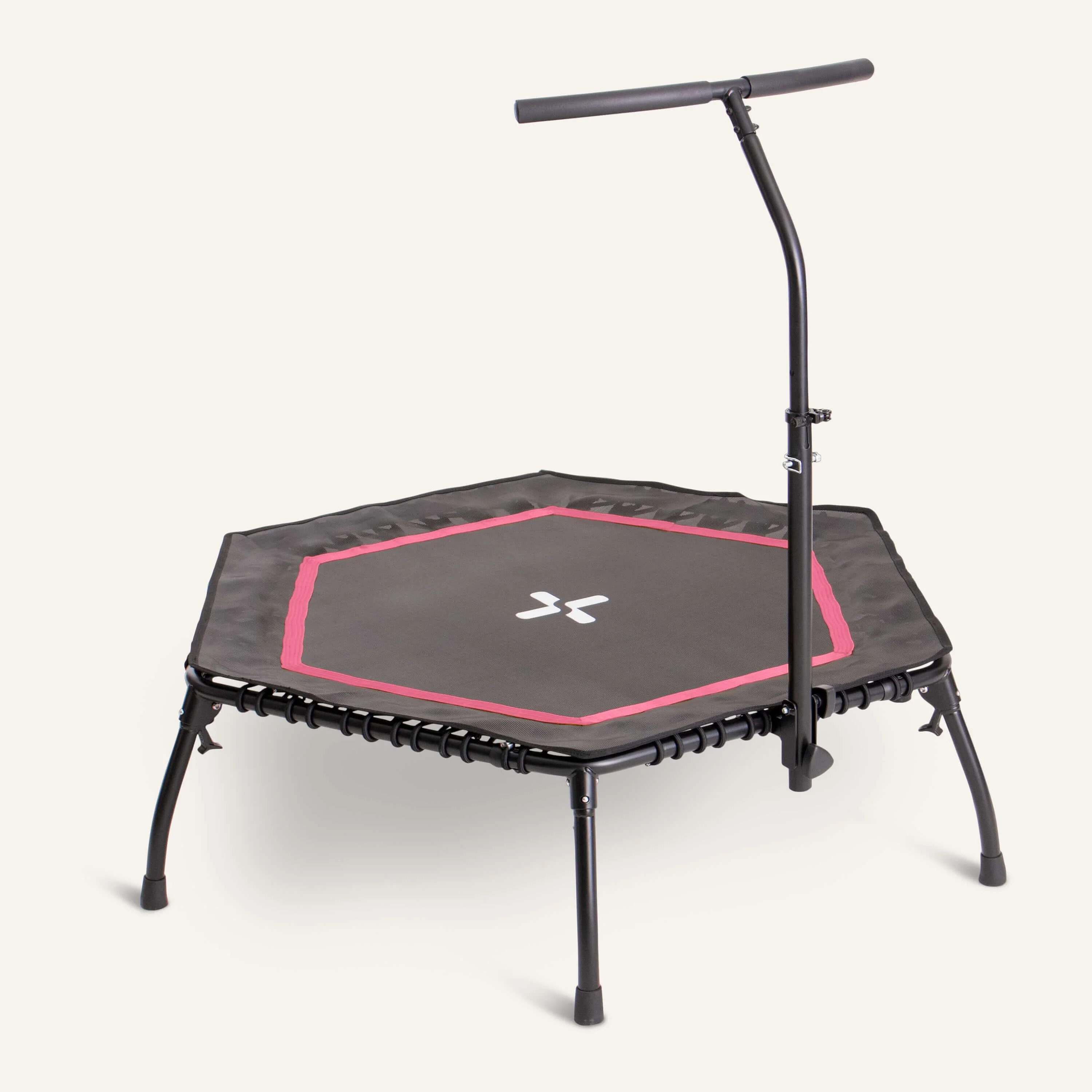 Faltbares Fitness Trampolin mit klappbaren Standbeinen - Image 11