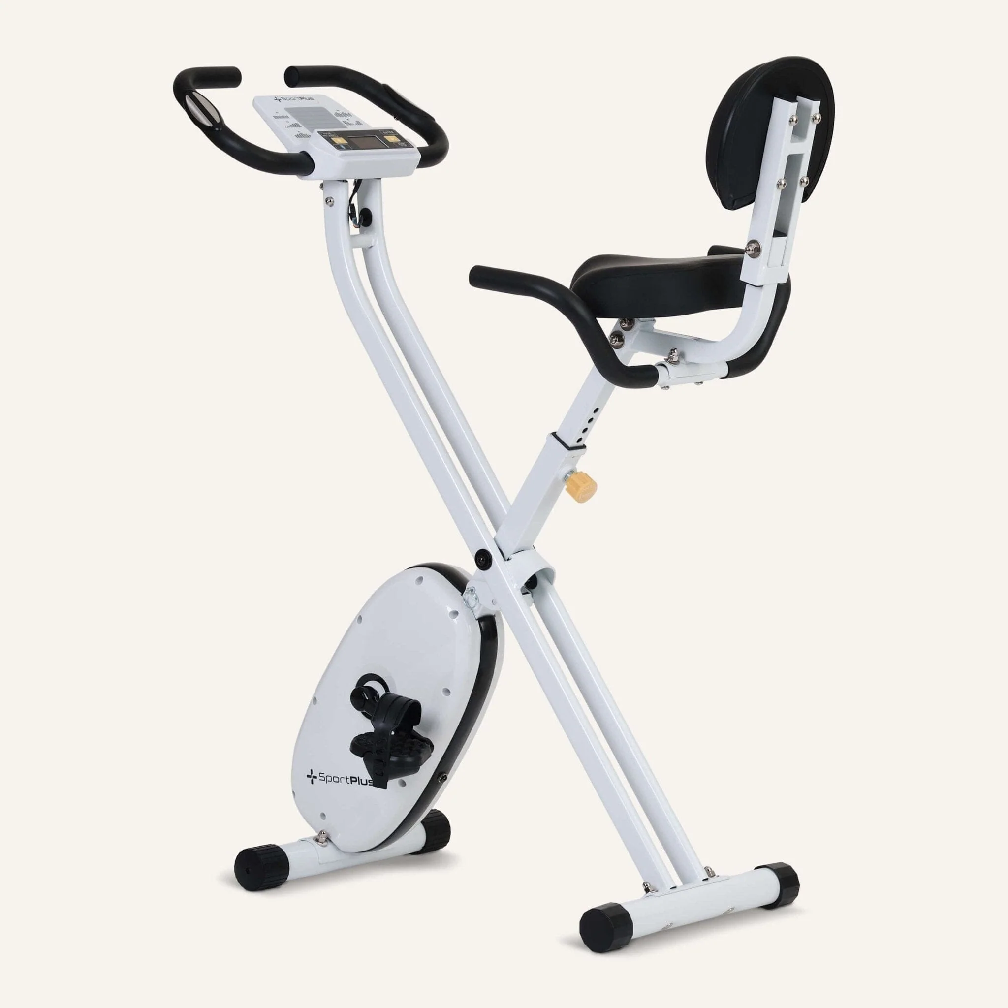 Klappbarer Heimtrainer | X-Bike | mit Rückenlehne | 24 Computer gesteuerte Widerstandsstufen | App-kompatibel - Image 3