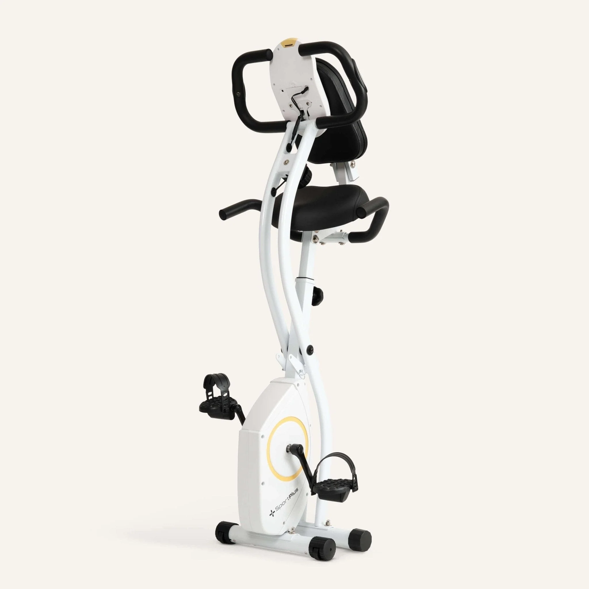 Klappbarer Heimtrainer | S-Bike für leichten Einstieg | mit Rückenlehne | 8 manuelle Widerstandsstufen | App-kompatibel - Image 3