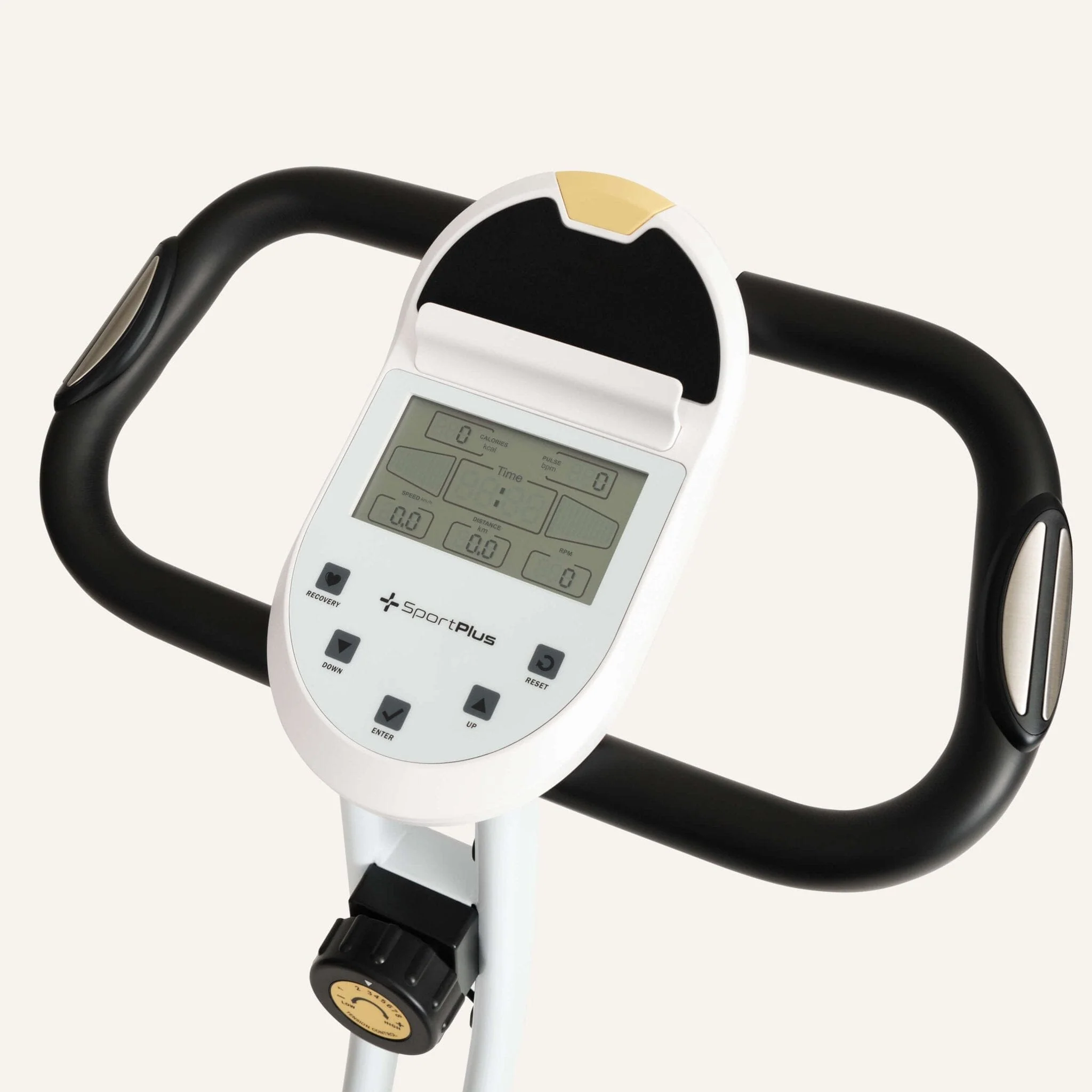 Klappbarer Heimtrainer | S-Bike für leichten Einstieg | mit Rückenlehne | 8 manuelle Widerstandsstufen | App-kompatibel - Image 7