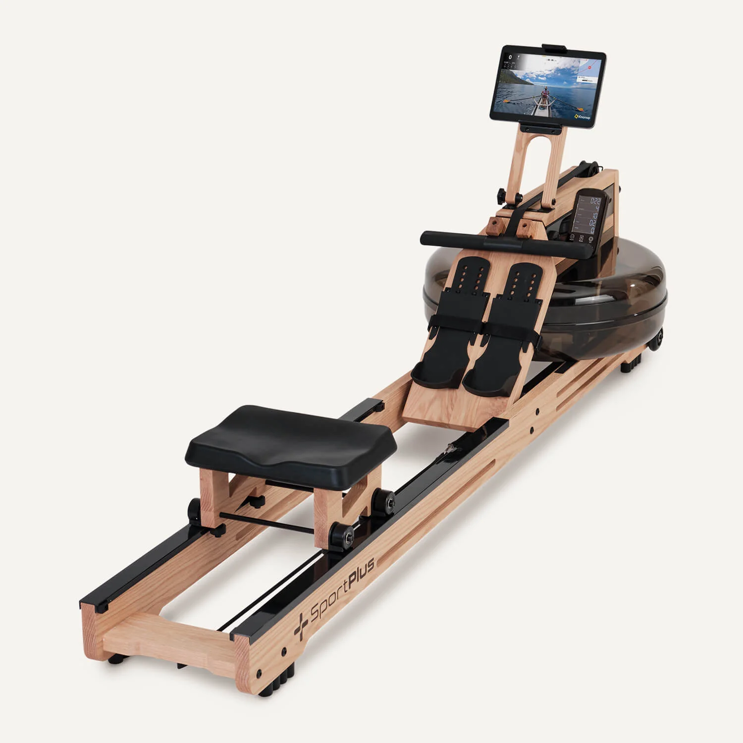 Wasserrudergerät | FSC® zertifziertes Eichenholz | Aufstellbar | App-kompatibel - Image 4